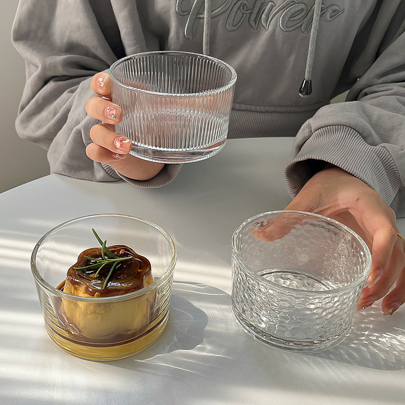 YWDL 4pcs Clear Glass Mini Bow - Meal Prep Kit 评论和价格