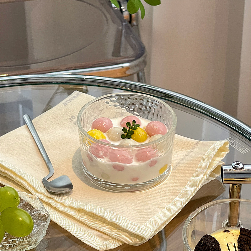 YWDL 4pcs Clear Glass Mini Bow - Meal Prep Kit 评论和价格