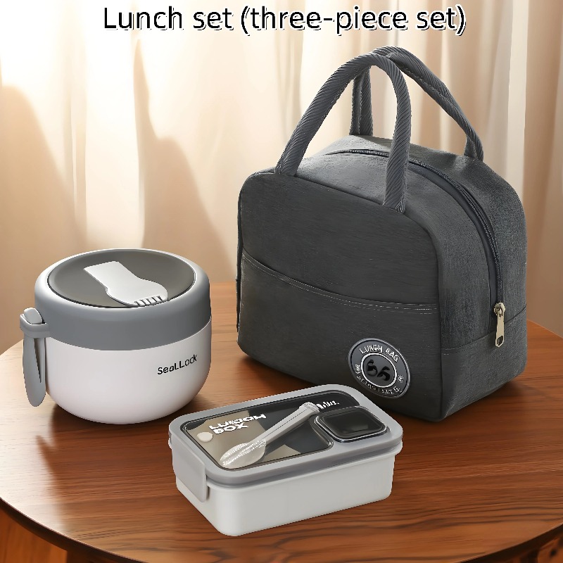 3-Piece Leakproof Lunch Contai - Meal Prep Kit 评论和价格