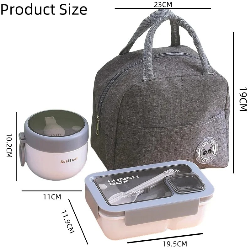 3-Piece Leakproof Lunch Contai - Meal Prep Kit 评论和价格