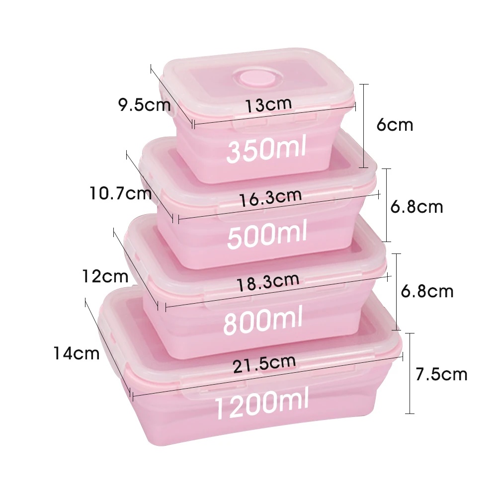 Collapsible Food Storage Conta - Meal Prep Kit 评论和价格